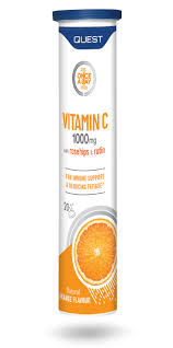 Vitamins & Supplements, QST OAD EFFERVESCENT VITAMIN C TABS
